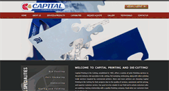 Desktop Screenshot of capitalprintinginc.com